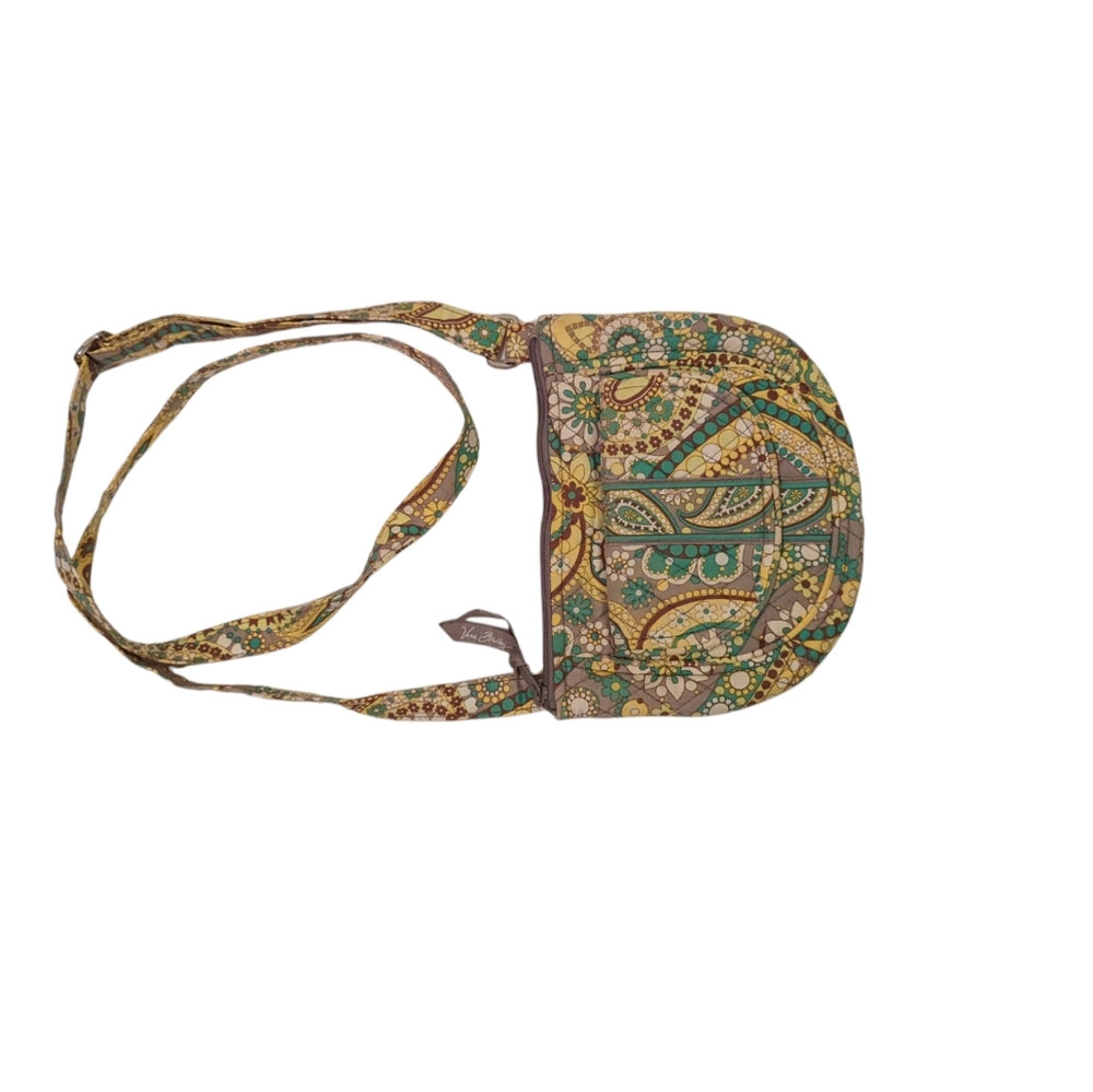 Vera Bradley Lizzy lemon parfait crossbody purse